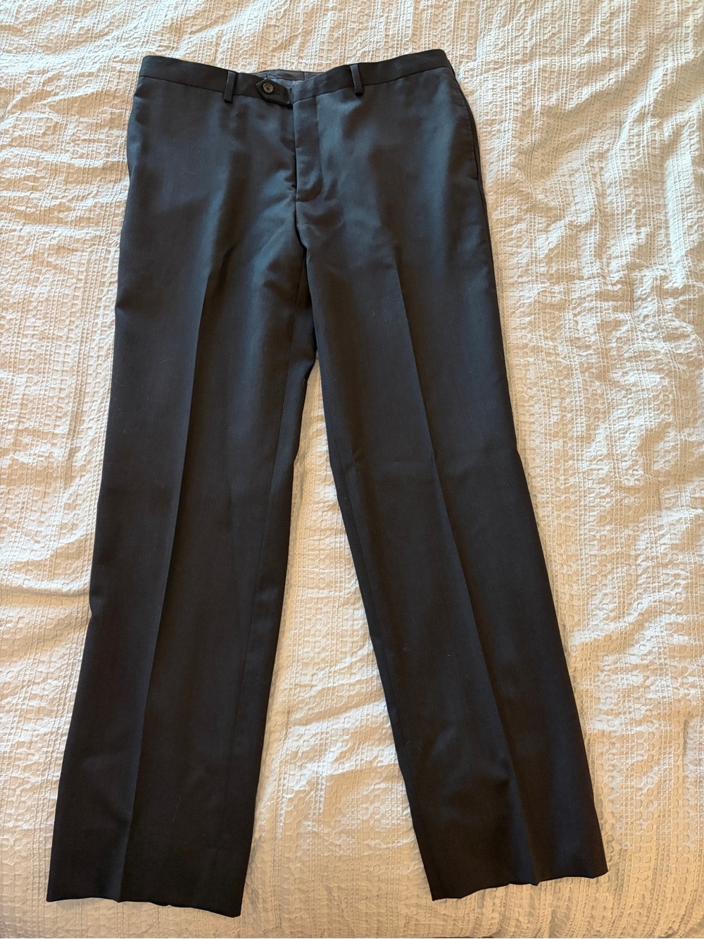 Pronto Uomo Black Dress Pants - Straight Leg